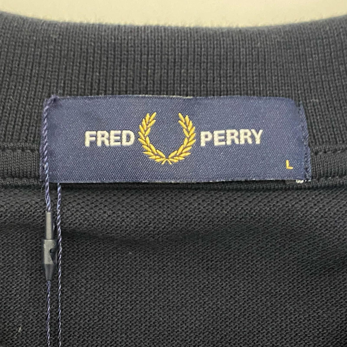 FRED PERRY | フレッドペリー The Fred Perry Shirt ポロシャツ M3636 ポロシャツ長袖 ネイビー サイズ：L【姫路東店】