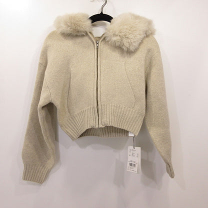 snidel | スナイデル ファーフードパーカー パーカー SWNT254295 ｻｲｽﾞ:0 ベージュ【姫路東店】