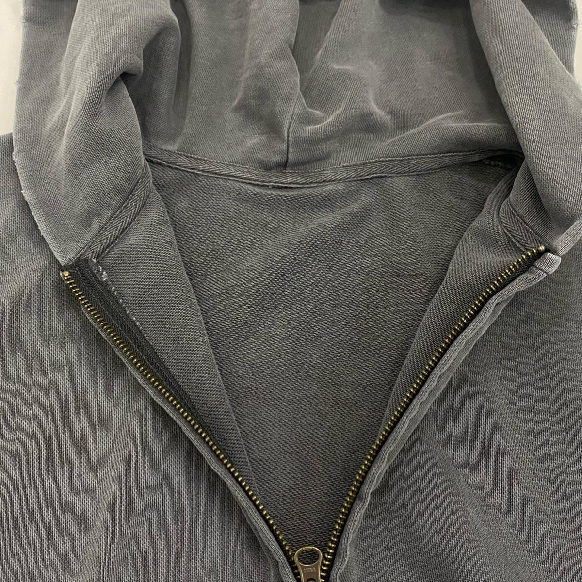 JOSE MOON ジョゼムーン OVERDYE ZIP HOODIE パーカー 1724612599-0 ジップパーカー グレー【姫路東店】