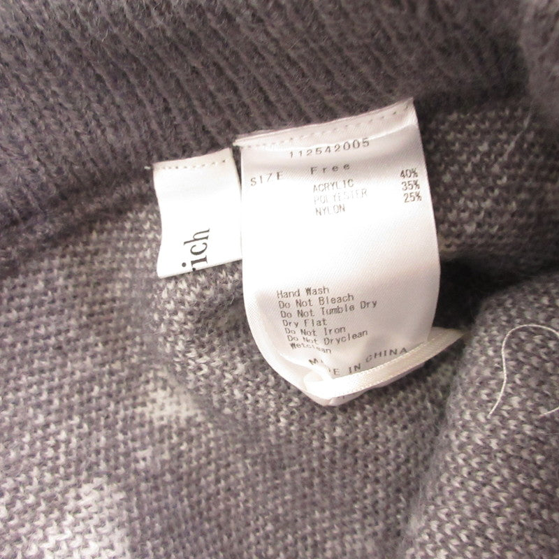 Darich | ダーリッチ ノルディックニットショートパンツ ショートパンツ 112542005 ｻｲｽﾞ:F グレー【姫路東店】