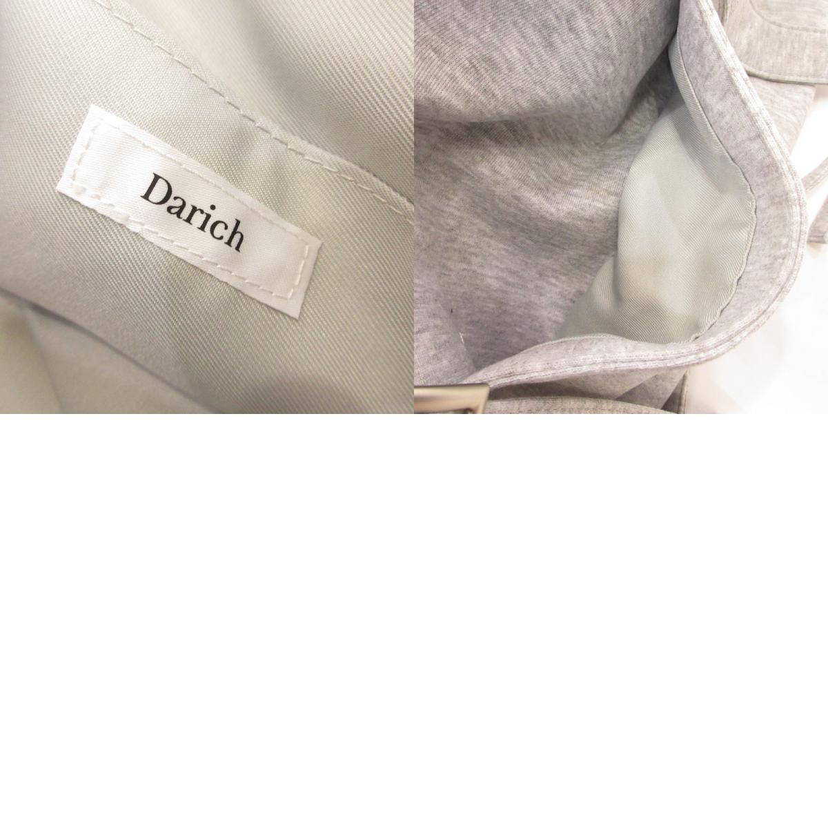 Darich | ダーリッチ リングスウェットボストンバッグ トートバッグ 112616001 グレー【姫路東店】