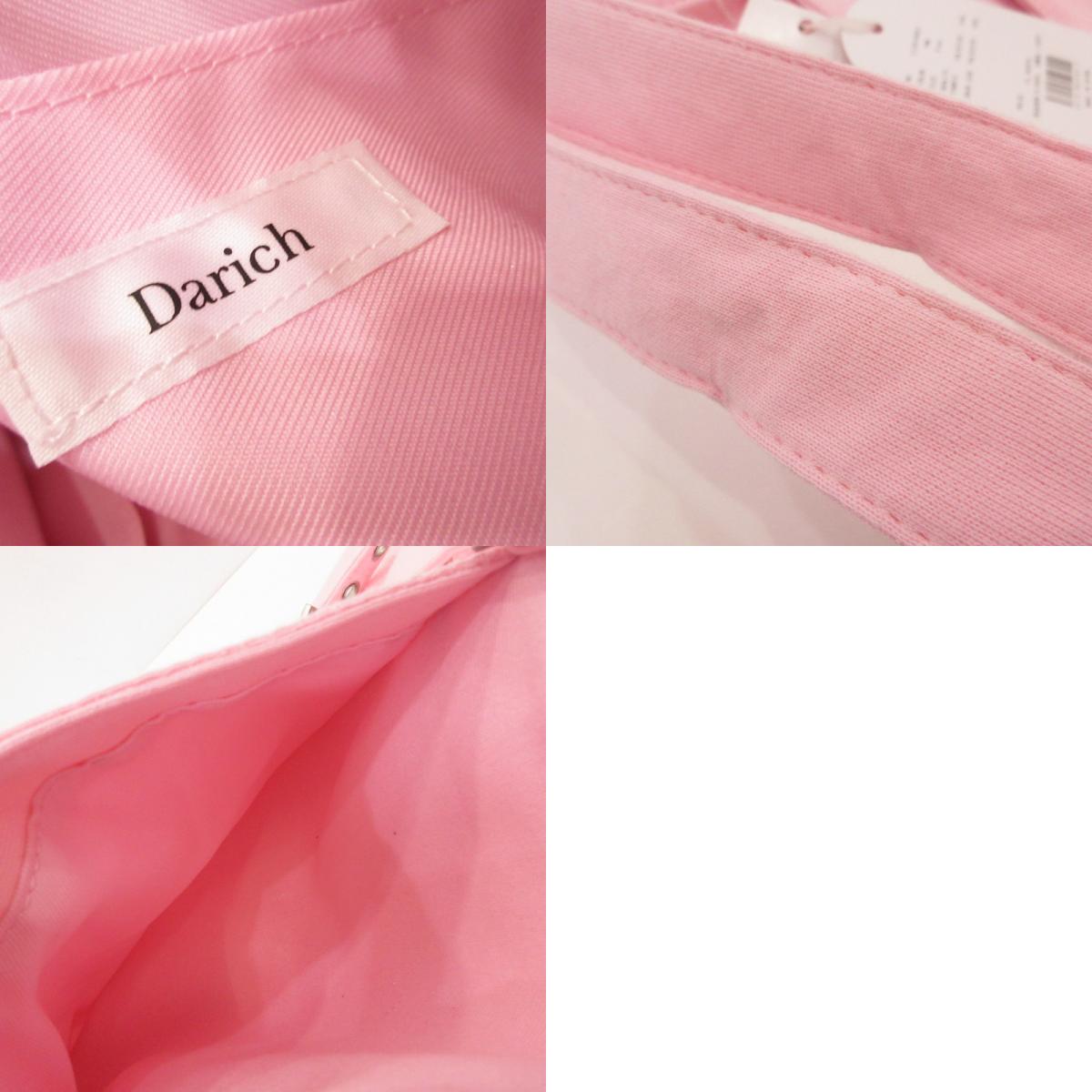 Darich | ダーリッチ リングスウェットボストンバッグ トートバッグ 112616001 ピンク【姫路東店】