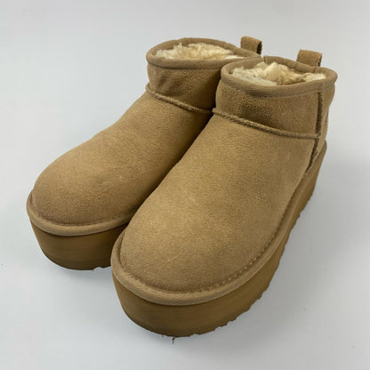 UGG | アグ Classic Ultra Mini Platform ローファー 1135092 サイズ:22.0cm ベージュ【姫路東店】
