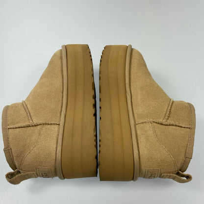 UGG | アグ Classic Ultra Mini Platform ローファー 1135092 サイズ:22.0cm ベージュ【姫路東店】