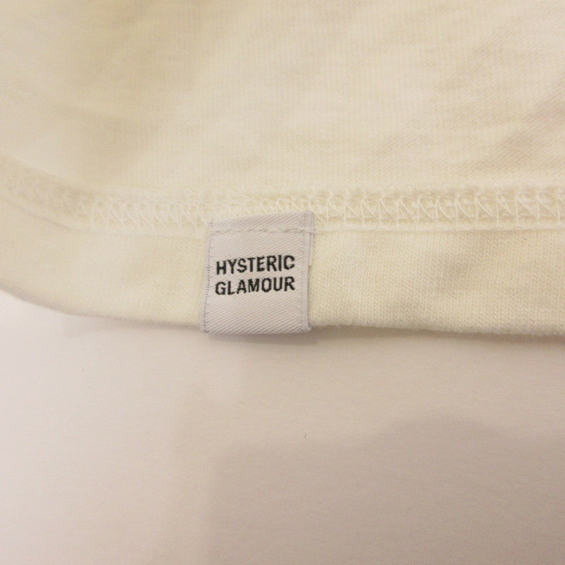 HYSTERIC GLAMOUR | ヒステリックグラマー LEATHER WOMAN 半袖Ｔシャツ 02251CT53 ホワイト サイズ：XL【姫路東店】