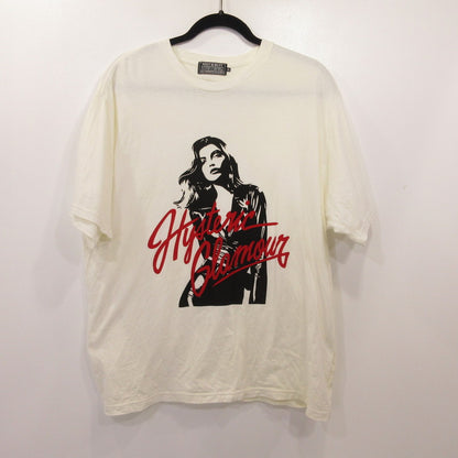 HYSTERIC GLAMOUR | ヒステリックグラマー LEATHER WOMAN 半袖Ｔシャツ 02251CT53 ホワイト サイズ：XL【姫路東店】