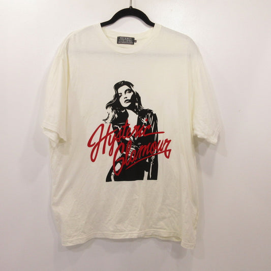 HYSTERIC GLAMOUR | ヒステリックグラマー LEATHER WOMAN 半袖Ｔシャツ 02251CT53 ホワイト サイズ：XL【姫路東店】