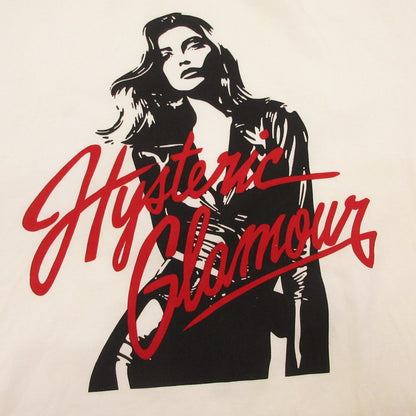 HYSTERIC GLAMOUR | ヒステリックグラマー LEATHER WOMAN 半袖Ｔシャツ 02251CT53 ホワイト サイズ：XL【姫路東店】