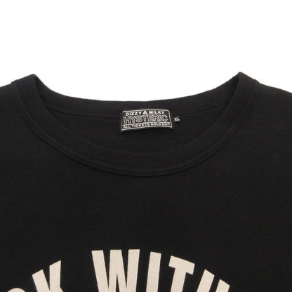 HYSTERIC GLAMOUR | ヒステリックグラマー ROCK W YOU 半袖Ｔシャツ 02241CT23 ブラック サイズ：XL【姫路東店】