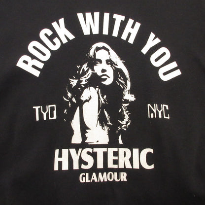 HYSTERIC GLAMOUR | ヒステリックグラマー ROCK W YOU 半袖Ｔシャツ 02241CT23 ブラック サイズ：XL【姫路東店】