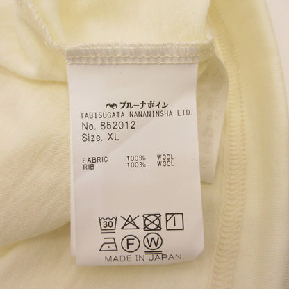 BRU NA BOINNE | ブルーナボイン 諦めない気持ちT 半袖Ｔシャツ 852012 ホワイト サイズ：XL【姫路東店】