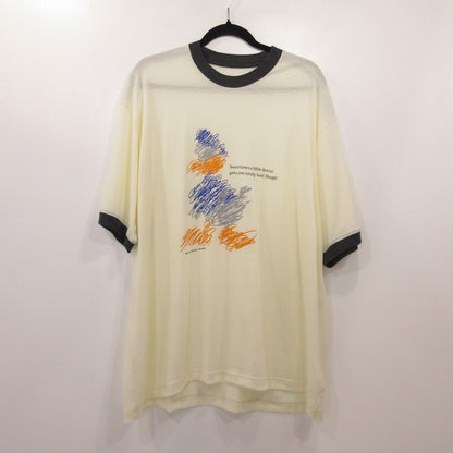 BRU NA BOINNE | ブルーナボイン 諦めない気持ちT 半袖Ｔシャツ 852012 ホワイト サイズ：XL【姫路東店】