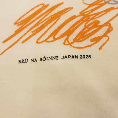 BRU NA BOINNE | ブルーナボイン 諦めない気持ちT 半袖Ｔシャツ 852012 ホワイト サイズ：XL【姫路東店】