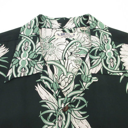 SUN SURF | サンサーフ NIGHT BLOOMING CEREUS BORDER その他トップス SS29602 アロハ サイズ：L【姫路東店】