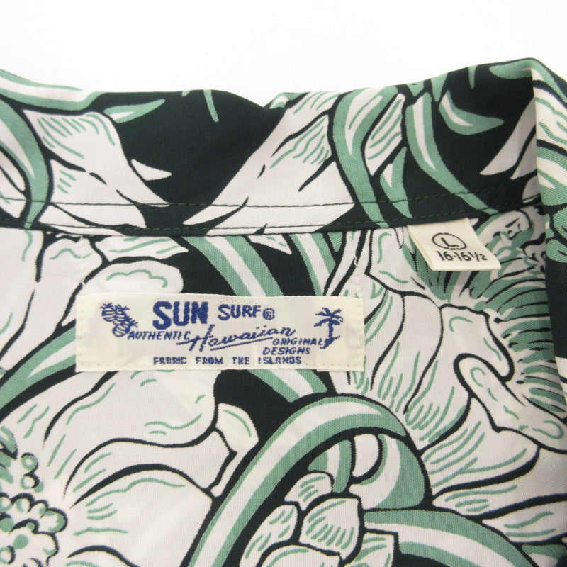 SUN SURF | サンサーフ NIGHT BLOOMING CEREUS BORDER その他トップス SS29602 アロハ サイズ：L【姫路東店】