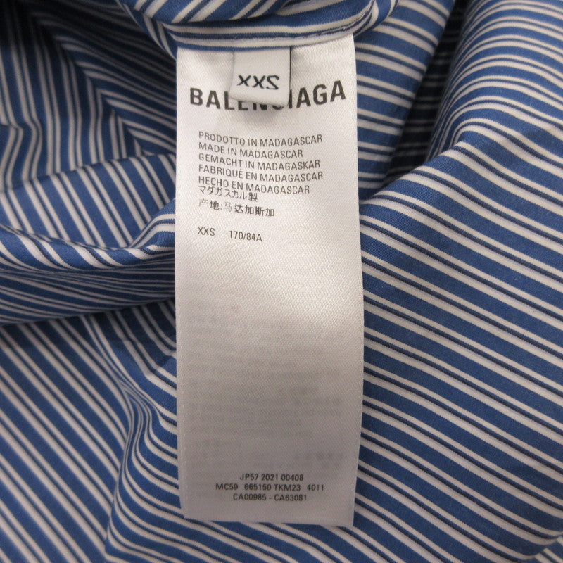 BALENCIAGA | バレンシアガ 長袖シャツ 665150 国内正規タグ 2021年モデル サイズ：XXS【姫路東店】