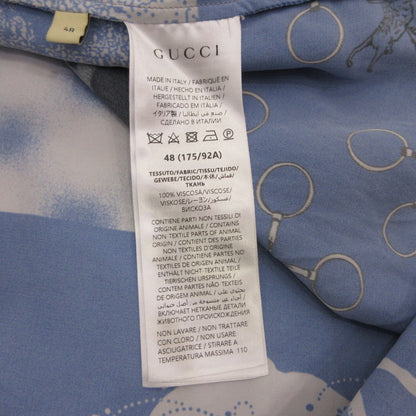 GUCCI | グッチ Graphic Print Viscose Shirt 半袖シャツ 782625 2024S/S 国内正規タグ サイズ：48【姫路東店】