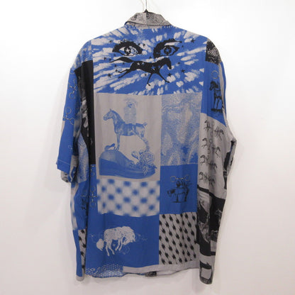 GUCCI | グッチ Graphic Print Viscose Shirt 半袖シャツ 782625 2024S/S 国内正規タグ サイズ：48【姫路東店】