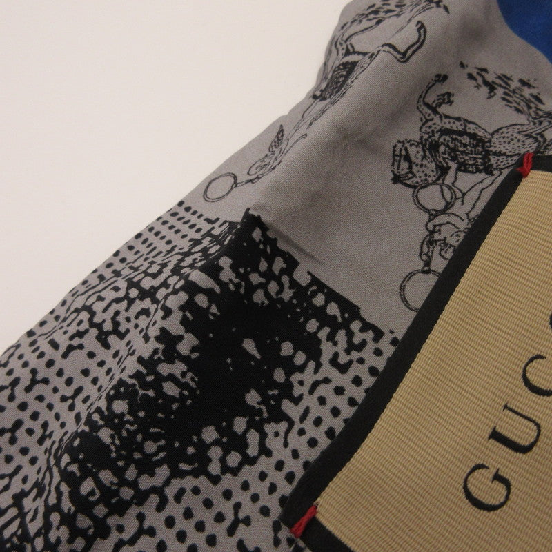 GUCCI | グッチ Graphic Print Viscose Shirt 半袖シャツ 782625 2024S/S 国内正規タグ サイズ：48【姫路東店】