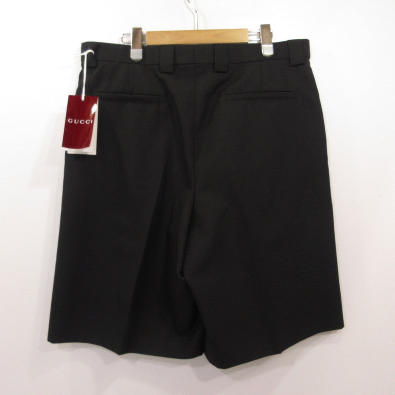 GUCCI | グッチ Tailored Shorts in Black ショートパンツ 787249 国内正規タグ ブラック サイズ：52【姫路東店】