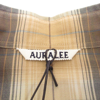 AURALEE | オーラリー SUPER LIGHT WOOL CHECK SHIRT 長袖シャツ A26SS01LC 2026S/S サイズ：5【姫路東店】
