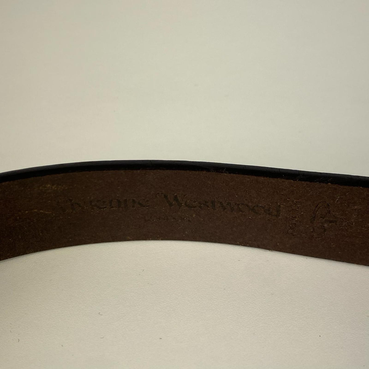 Vivienne Westwood | ヴィヴィアンウエストウッド LINE ORB SQUARE BUCKLE BELT ベルト ブラウン【姫路東店】