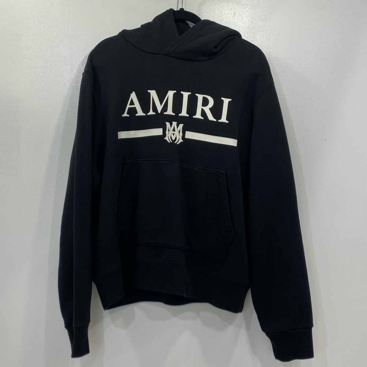 AMIRI | アミリ Ma Bar Logo Hoodie パーカー SRPXMJL004SMRSTH4 プルオーバーパーカー 国内正規タグ ブラック サイズ：L【姫路東店】