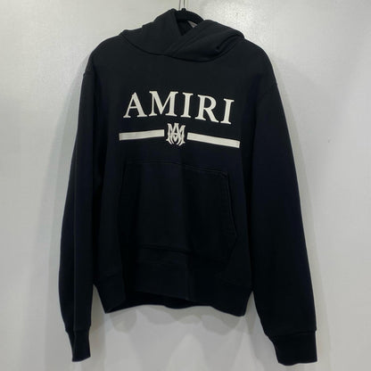 AMIRI | アミリ Ma Bar Logo Hoodie パーカー SRPXMJL004SMRSTH4 プルオーバーパーカー 国内正規タグ ブラック サイズ：L【姫路東店】
