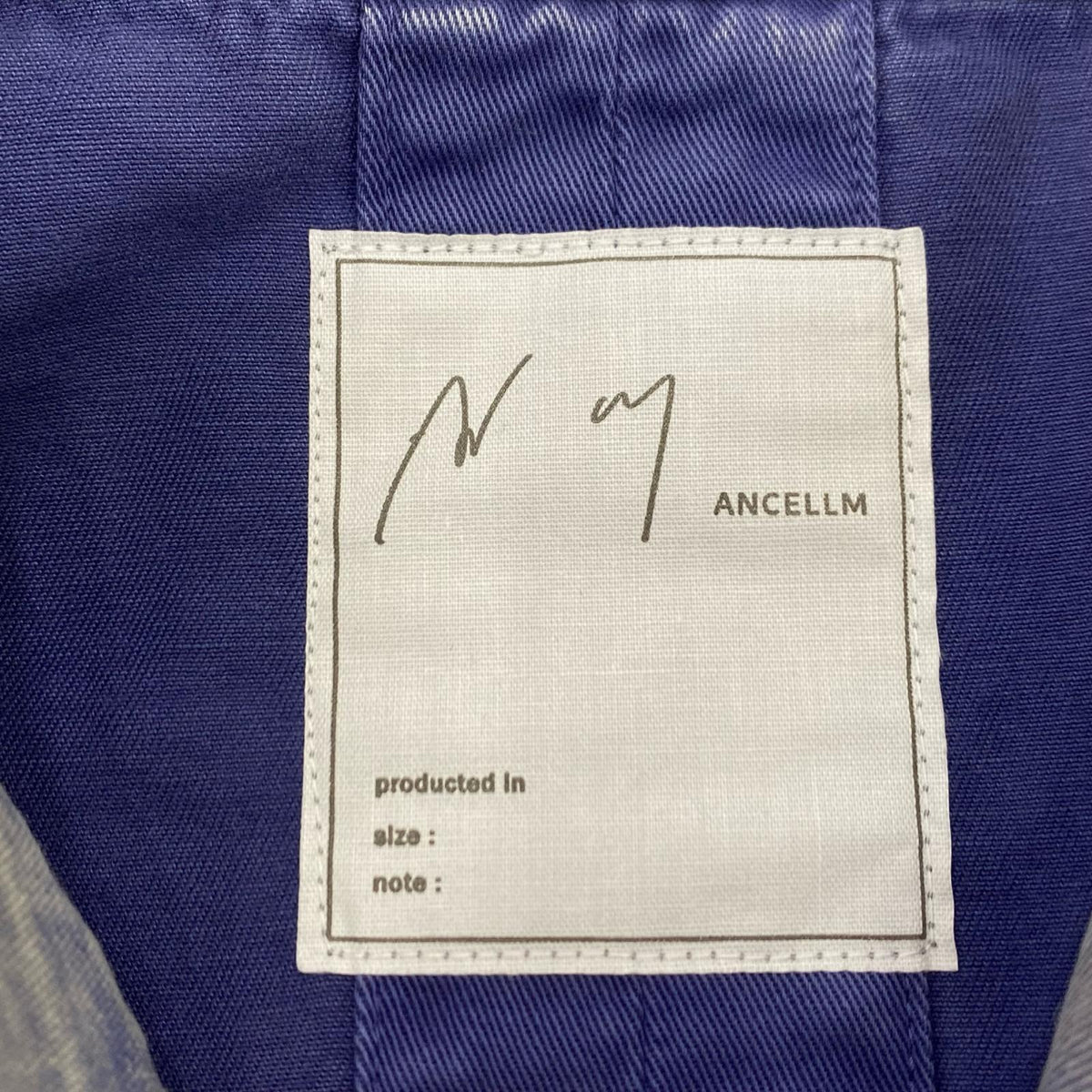 WISM ×ANCELLM ウィズム × アンセルム AGING COVERALL JACKET カバーオール ACW-14 サイズ：3【姫路東店】