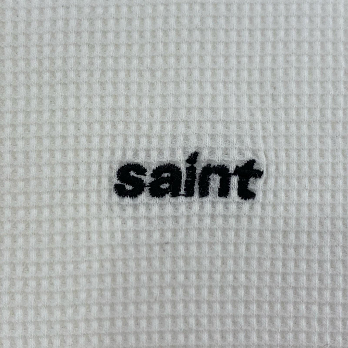 SAINT MICHAEL | セントマイケルセイントマイケル THARMAL TEE 長袖Ｔシャツ SM-MK8-0000-033 サーマルカットソー長袖 ホワイト サイズ：L【姫路東店】