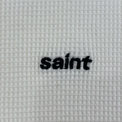 SAINT MICHAEL | セントマイケルセイントマイケル THARMAL TEE 長袖Ｔシャツ SM-MK8-0000-033 サーマルカットソー長袖 ホワイト サイズ：L【姫路東店】