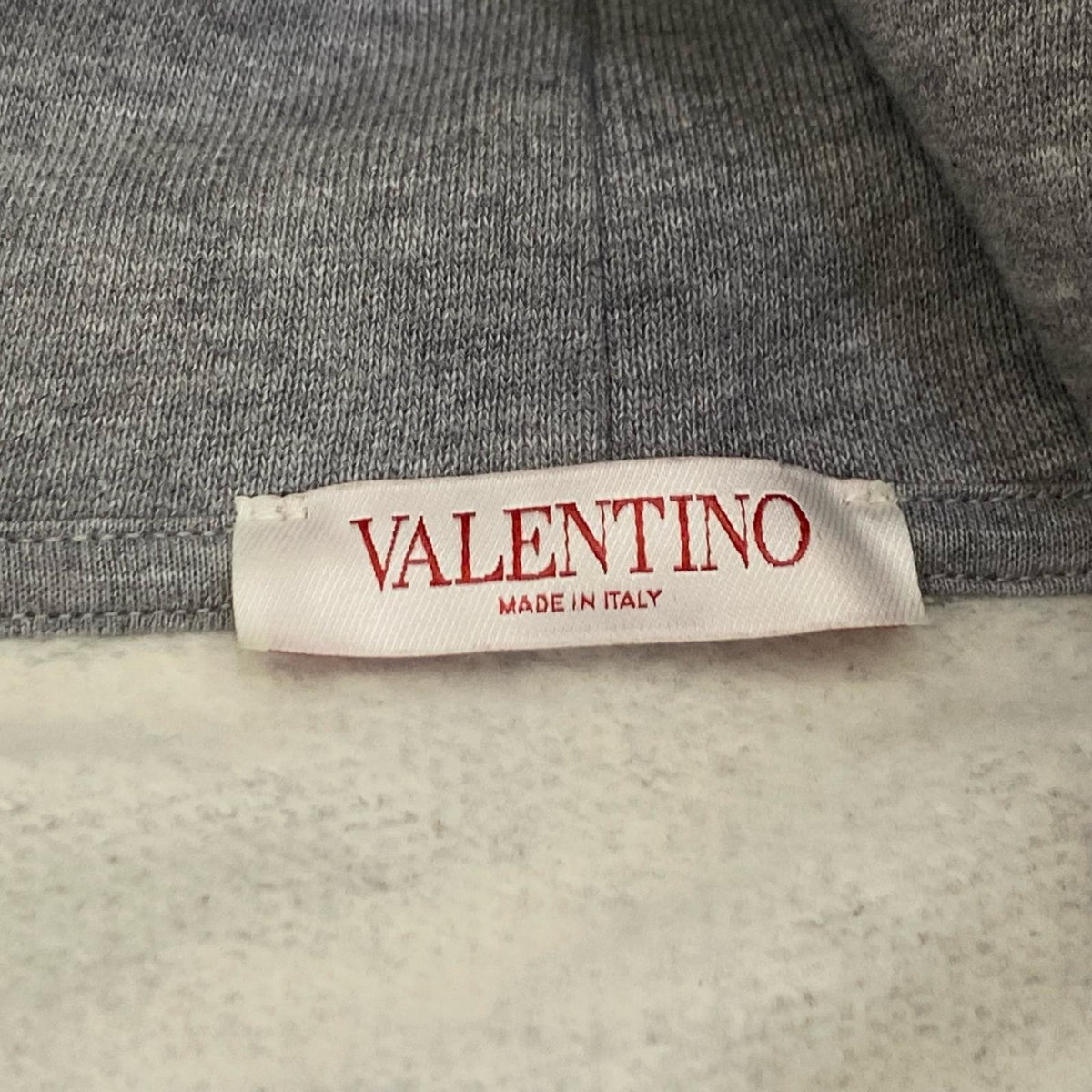 Valentino | ヴァレンチノ パーカー 5V3MF25RAJ プルオーバーパーカー 国内正規品 グレー サイズ：L【姫路東店】
