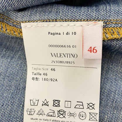 Valentino | ヴァレンチノ その他トップス 2V3DB02B925 デニムシャツ 国内正規品 ブルー サイズ：46【姫路東店】