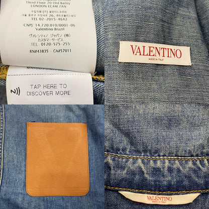 Valentino | ヴァレンチノ その他トップス 2V3DB02B925 デニムシャツ 国内正規品 ブルー サイズ：46【姫路東店】