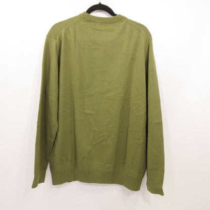 G-STAR | ジースター Essential Performance Knitted Sweater セーター D22801 オリーブ サイズ：L【姫路東店】