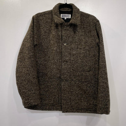 Engineered Garments | エンジニアードガーメンツ UTILITY JACKET TRI BLEND WOOL TWEED その他アウター ブラウン サイズ：XS【姫路東店】