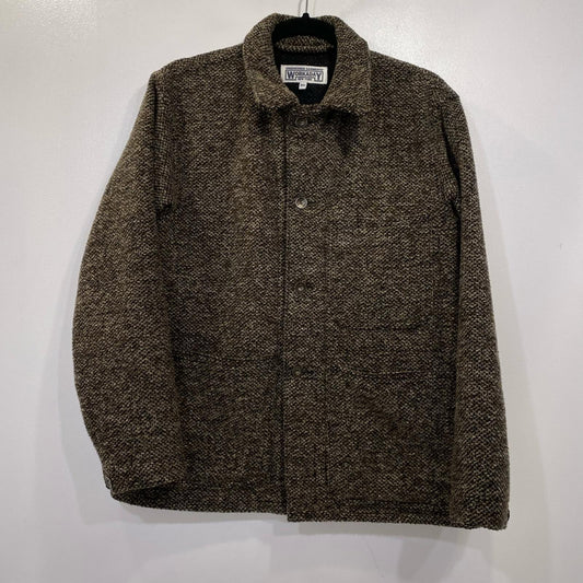 Engineered Garments | エンジニアードガーメンツ UTILITY JACKET TRI BLEND WOOL TWEED その他アウター ブラウン サイズ：XS【姫路東店】