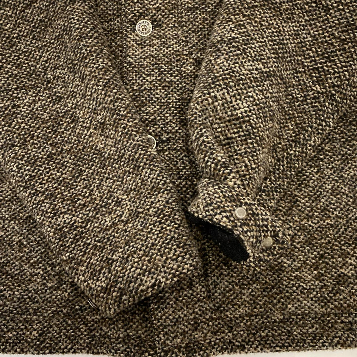 Engineered Garments | エンジニアードガーメンツ UTILITY JACKET TRI BLEND WOOL TWEED その他アウター ブラウン サイズ：XS【姫路東店】
