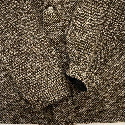 Engineered Garments | エンジニアードガーメンツ UTILITY JACKET TRI BLEND WOOL TWEED その他アウター ブラウン サイズ：XS【姫路東店】