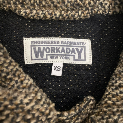 Engineered Garments | エンジニアードガーメンツ UTILITY JACKET TRI BLEND WOOL TWEED その他アウター ブラウン サイズ：XS【姫路東店】