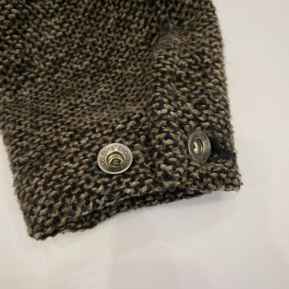 Engineered Garments | エンジニアードガーメンツ UTILITY JACKET TRI BLEND WOOL TWEED その他アウター ブラウン サイズ：XS【姫路東店】