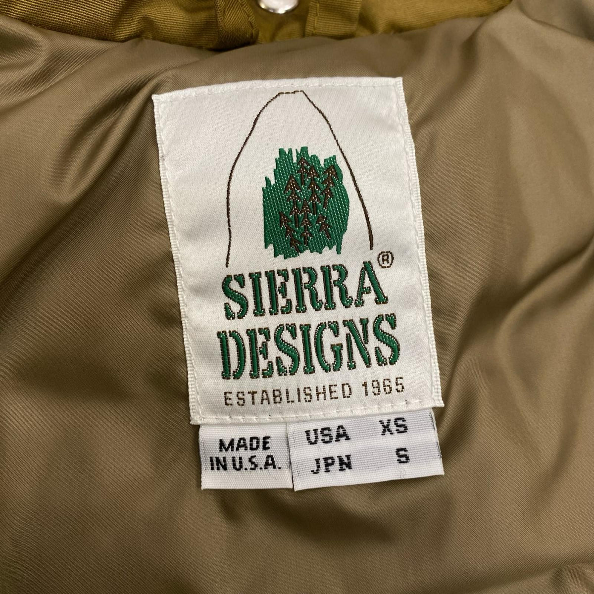 SIERRA DESIGNS | シェラデザイン インヨージャケット ダウンジャケット SD8301B ブラウン サイズ：S【姫路東店】