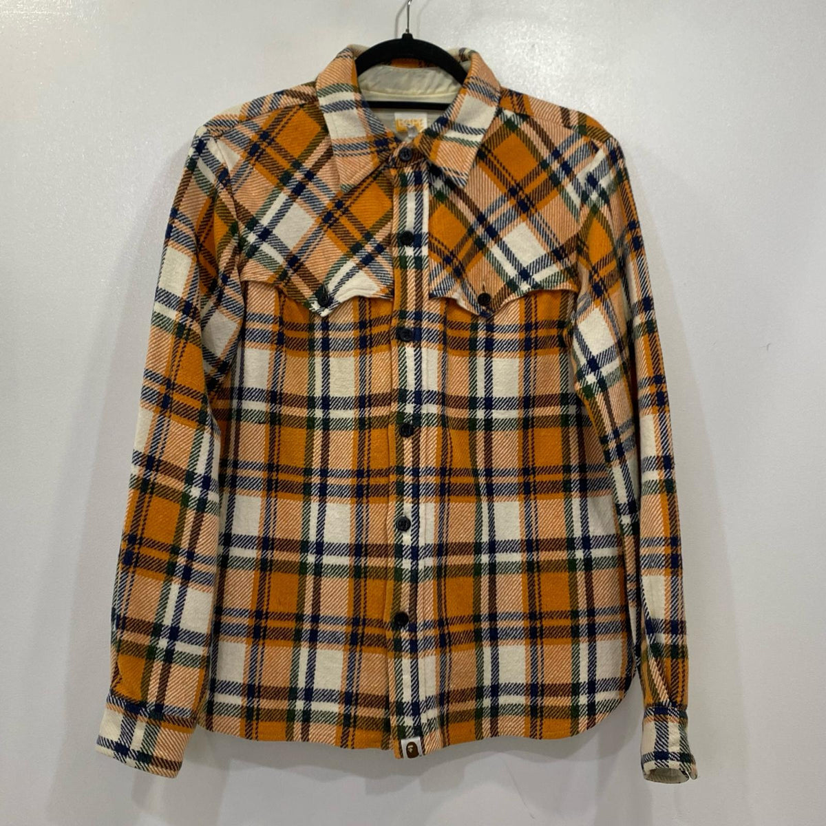 A BATHING APE | アベイシングエイプ 長袖シャツ ネルシャツ ウールシャツ サイズ：M【姫路東店】