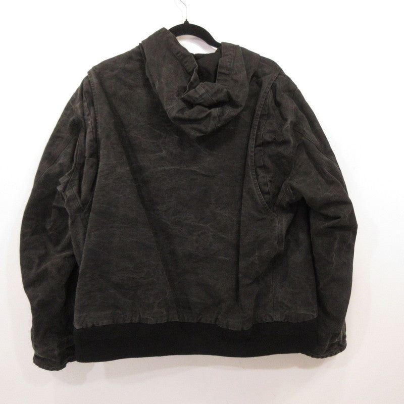 LIDNM | リドム CRACK WASHED ACTIVE JACKET その他アウター lm25ss03669 ブラック サイズ：M【姫路東店】