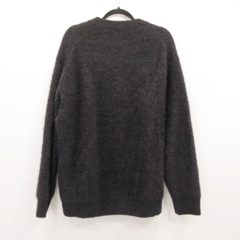 LIDNM | リドム FOX/CASHMERE SHAGGY KNIT セーター lm24aw09654 ブラック サイズ：M【姫路東店】