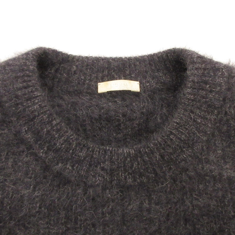 LIDNM | リドム FOX/CASHMERE SHAGGY KNIT セーター lm24aw09654 ブラック サイズ：M【姫路東店】