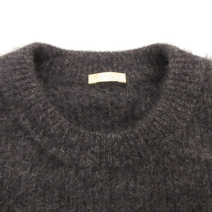 LIDNM | リドム FOX/CASHMERE SHAGGY KNIT セーター lm24aw09654 ブラック サイズ：M【姫路東店】