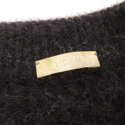 LIDNM | リドム FOX/CASHMERE SHAGGY KNIT セーター lm24aw09654 ブラック サイズ：M【姫路東店】