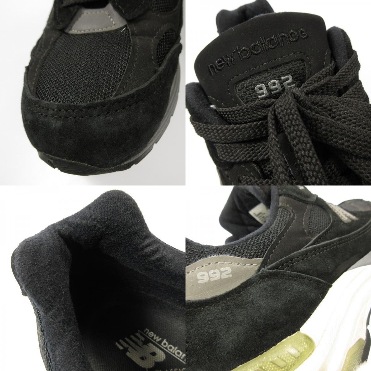 NEW BALANCE | ニューバランス スニーカー M992BL ブラック 26cm【姫路東店】