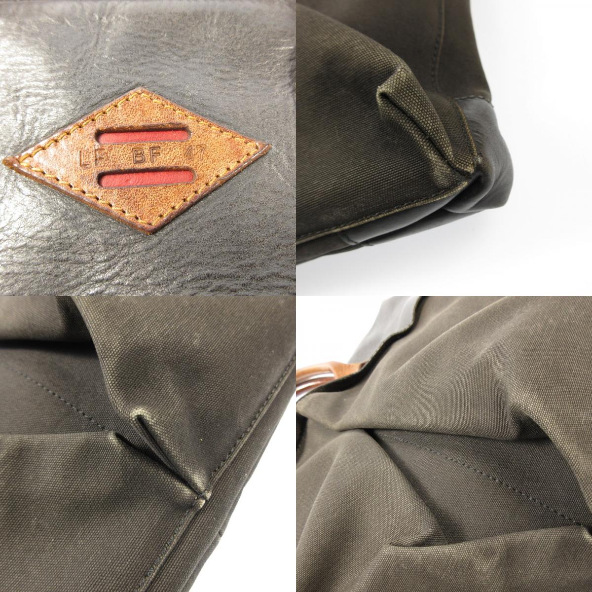 LEON FLAM レオンフラム Comte de la Vaulx その他バッグ Sac21H ブラック【姫路東店】